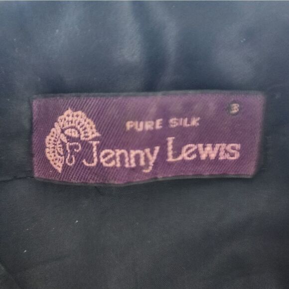 Jenny Lewis pure silk full heavy embroidery oriental tunic style cardigan - Picture 14 of 16